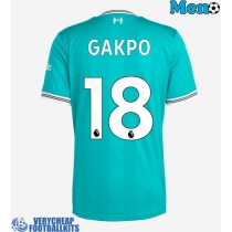 Liverpool Cody Gakpo #18 Replica Third Shirt 2025-26 Short Sleeve